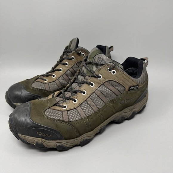 Oboz Tamarack US Mens Size 11.5 W Waterproofl Low-Top Hiking Trai Shoes Green main image 5
